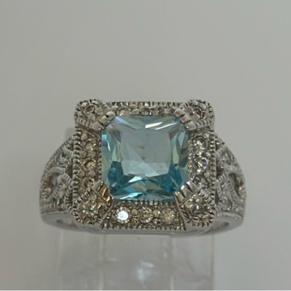 925 Sterling Silver Jewelry - TOPAZ 925 ring